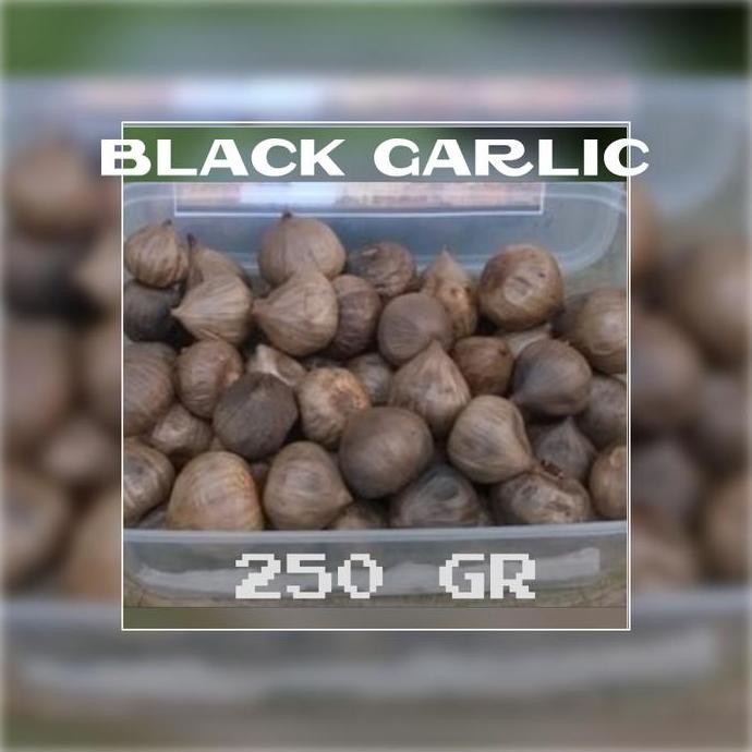 

Diskon! Black Garlic Lanang 1kg - Bawang Putih Tunggal Hitam Premium
