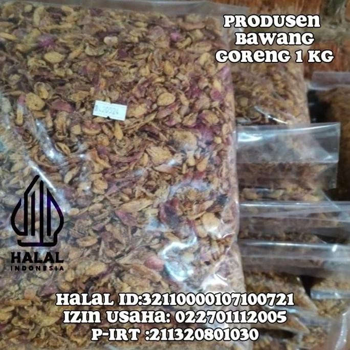 

Diskon! Bawang Goreng Grade C 1kg Renyah Ekonomis Tanpa Tepung
