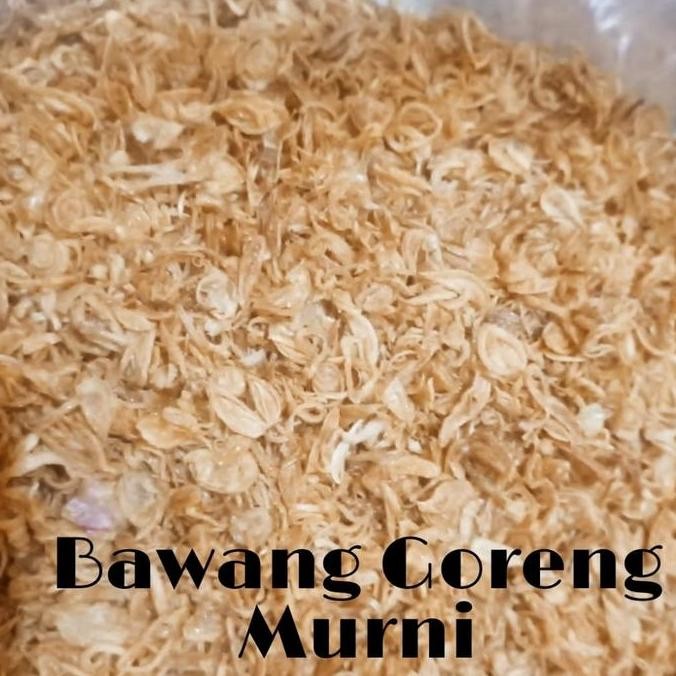 

Diskon! Bawang Goreng Murni Kriuk Tanpa Tepung Enak Gurih