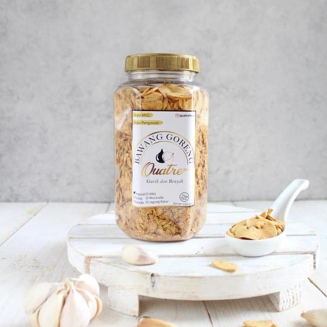 

Diskon! Bawang Putih Goreng 250gr Kering Renyah Wangi Masakan Harian