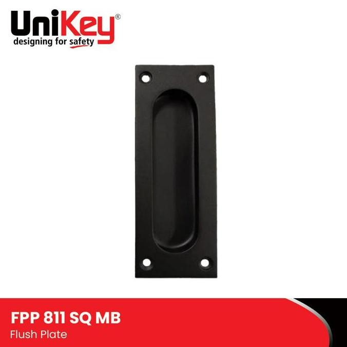 Unikey Flush Pull Plate Fpp 811 Sq Mb