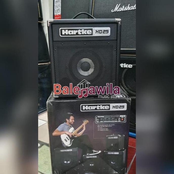 Bass Ampli Gitar Bass Hartke Hd25 Hd 25 Watt Ultrasound Original