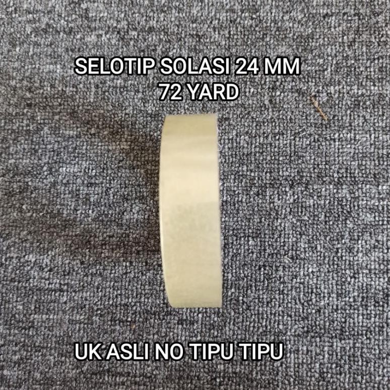 

Rd1- Solasi / Isolasi / Selotip / Solatip / Lakban 1 Inch 24 Mm