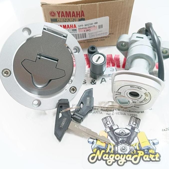 Diskon Kunci Kontak Set Vixion New 1PA 2013-2016 + Kunci Jok Motor Yamaha Aksesoris Motor Anak