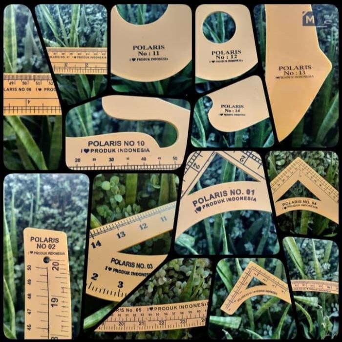 

MT Pengaris Pola Jahit 12 in 1