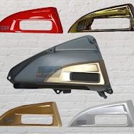 AKSESORIS GARNISH TUTUP BOX FILTER UDARA GENIO K0J BEAT NEW DELUXE STREET K1A SCOOPY NEW PRESTIGE K2