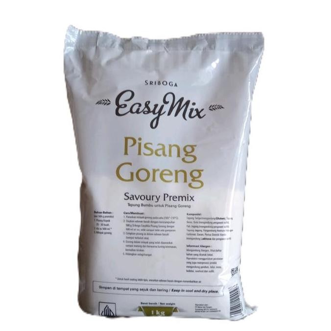 

Stok Baru Sriboga Easy Mix Pisang Goreng 1 kg