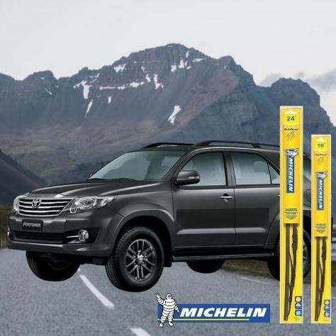 Wiper Mobil Michelin Rainforce Conventional Wiper Fortuner VNT