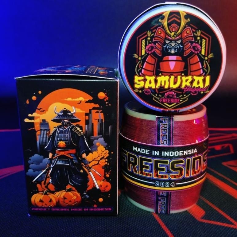 Premium Gelasan Samurai Matot 022 1600Yard Bonit Special For Turnament - Double Silicon ( Product Fr