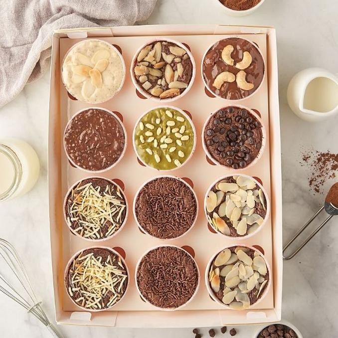 

Brownies Cup 1 Lusin Sesuai Foto Khusus N Mbun Brownies Panggang Brownies Melted Fudgy Brownies Coklat Keju Makanan Ringan