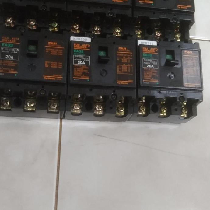 Mccb Breker Nfb Fuji Electric 10A,20A,30A 3P New Stok