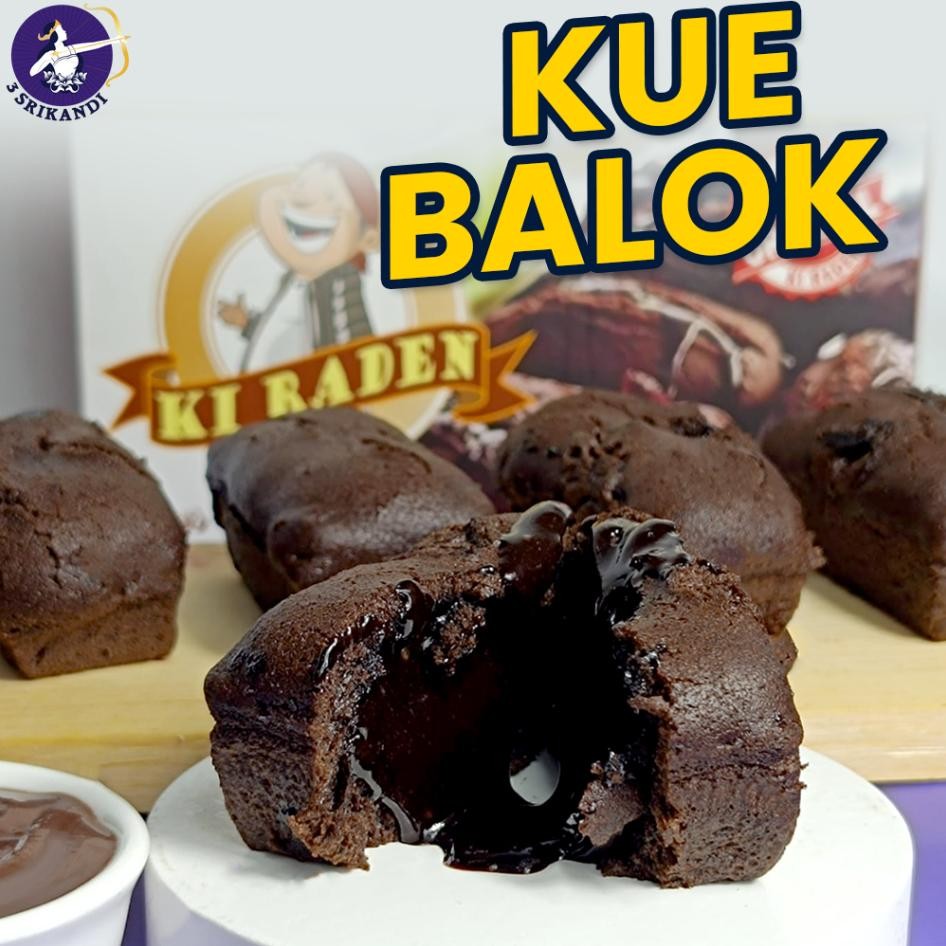 Kue Balok Ki Raden Brownies Coklat Lumer Coklat Isi 10 Pcs Cake Lumer Quality Kur Bandung