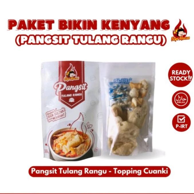 

Pangsit Tulang Rangu Nyai Mercon Topping