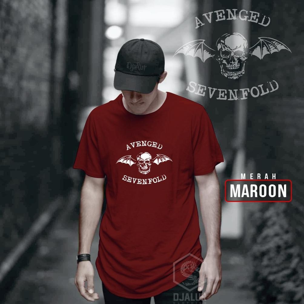 Promo Avenged Sevenfold Kaos Musik Distro Pria Wanita Kaos Outdoor Keren Djalur