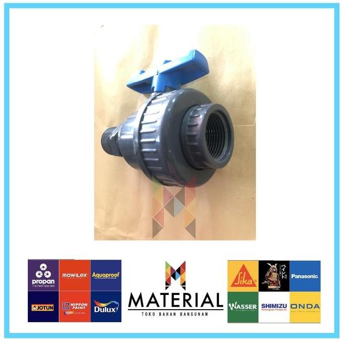 stop kran 1 inch pvc HC