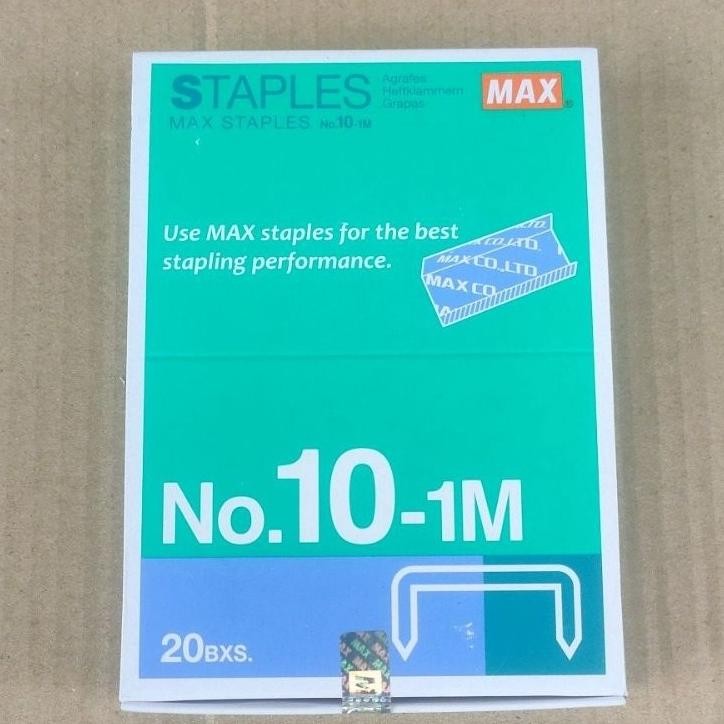 

Isi Staples Max No 10 Kecil 20Kotak Isi Staplerhekter Kecil