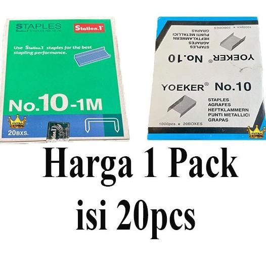 

Refill Staples No.10 Isi Staples Kecil