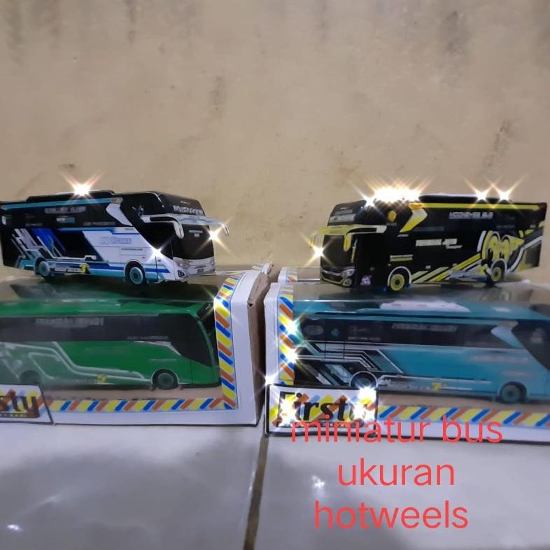 Dgf-4 Miniatur Bus Pariwisata Ukuran Hotweels