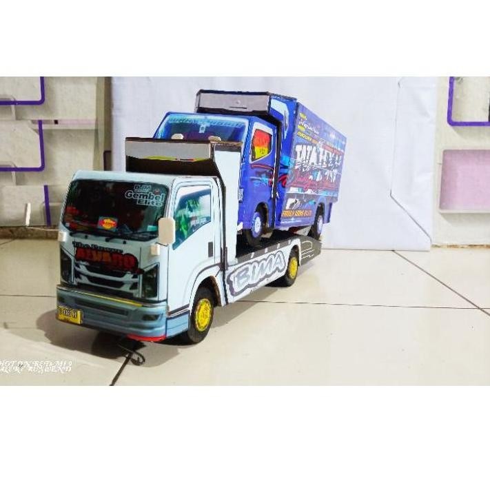 Rwe-45 Paket Pilihan Truk Oleng Towing Truk Canter, Giga Mainan