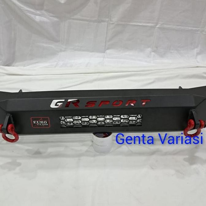 Tanduk Front Bumper Towing Depan Mobil Toyota All New Rush 2018 - 2024 GR Sport Model Custom