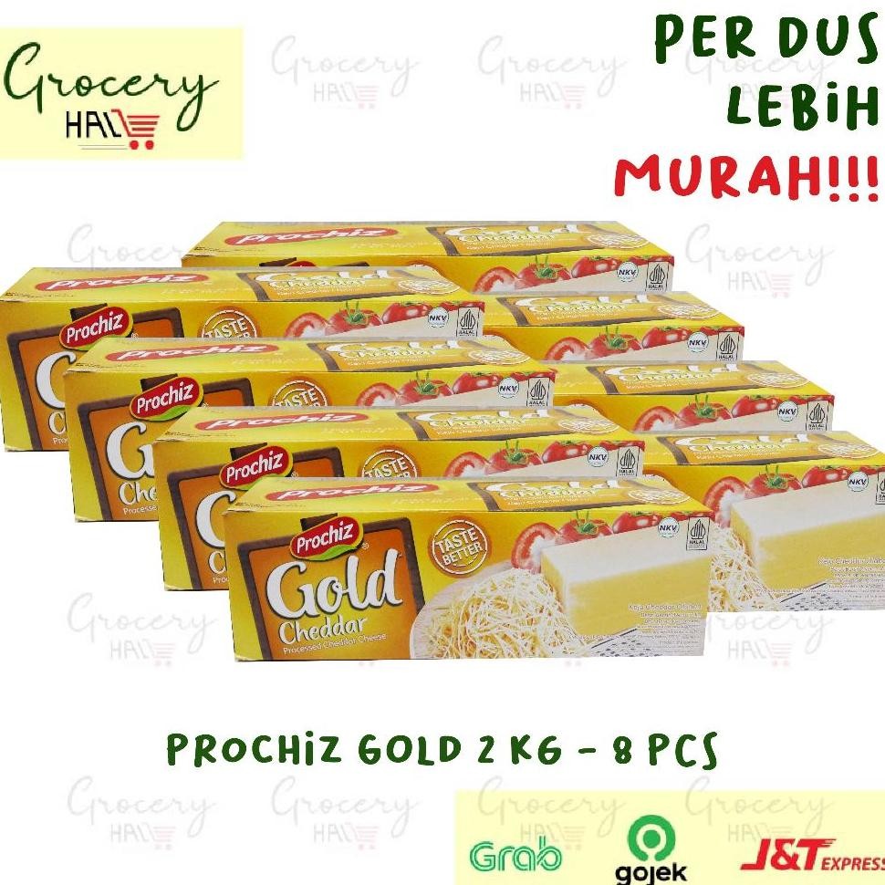 

Dus Prochiz Keju Cheddar Gold 2 Kg 1 Dus 8 Pcs
