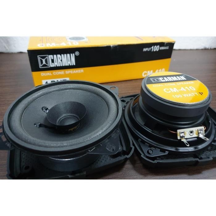 Speaker Pintu Mobil Carman 4inch CM 422 Speaker Coaxial Terbaru