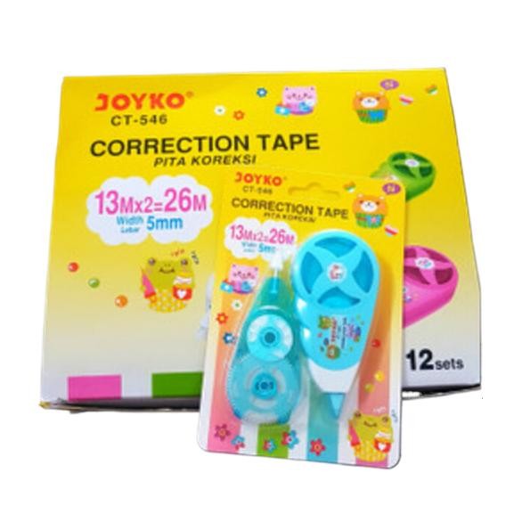 

Lusin Tipex Correction Pen Tape Kertas Joyko Ct546