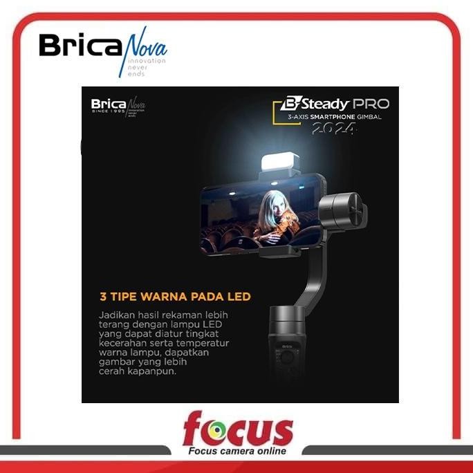 Brica B-Steady Pro 2023 3-Axis Gimbal Smartphone