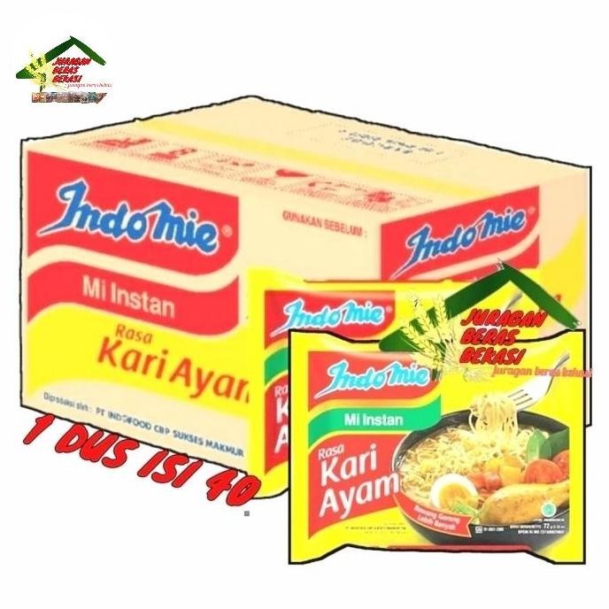 

INDOMIE REBUS RASA KARI AYAM 1 DUS ISI 40 GM
