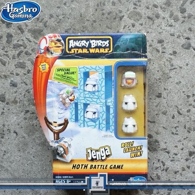 Angry Birds Star Wars Hoth Battle Game Hasbro Jenga Gaming