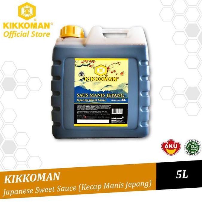 

Promo Kikkoman Sweet Soy Sauce Halal Jerigen 5L - Kecap Manis Ala Jepang Besar