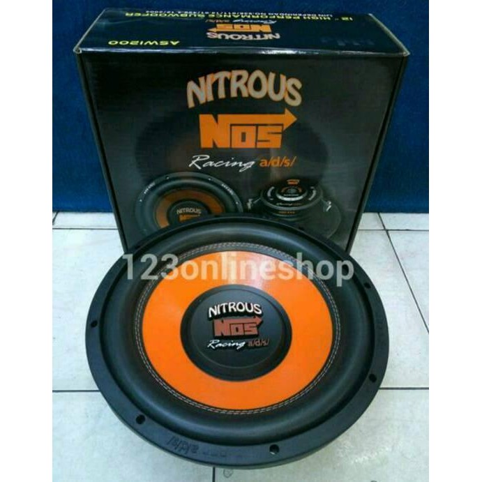 Subwoofer ADS 12 INCH Nitrous 1000 watt double coil Berkualitas Terbaru
