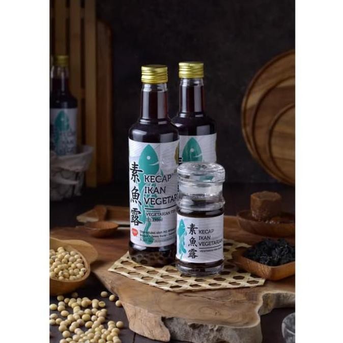 

Promo Kecap Ikan Vegan Vegetarian HALAL | Fish Sauce Non-Hewani 300ml