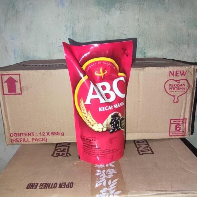 

Promo Kecap Manis ABC Refill 520ml 1 Dus Isi 12pcs - Kecap Kental Manis ABC