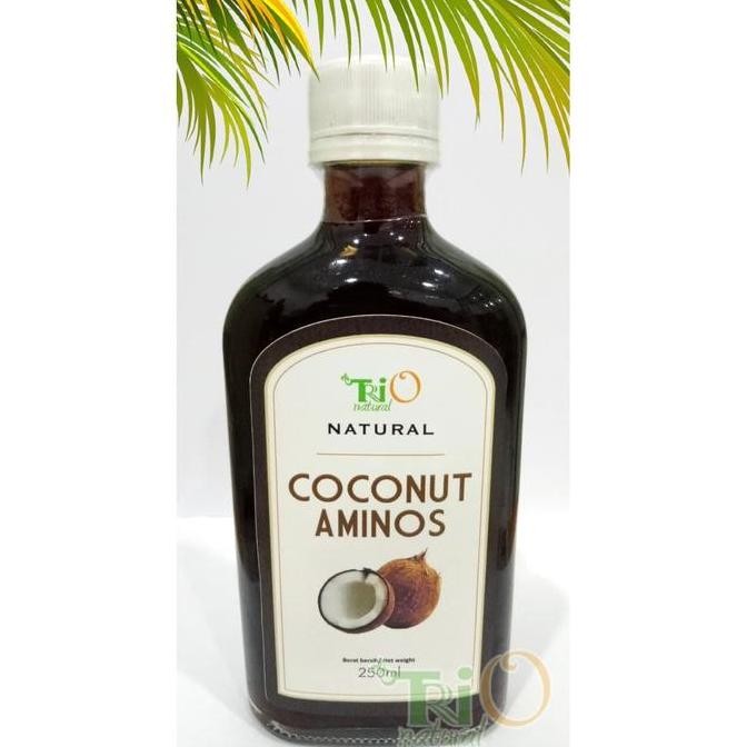 

Promo Coconut Aminos TRIO Natural 250ml - Pengganti Kecap Asin Sehat Non MSG Gluten Free
