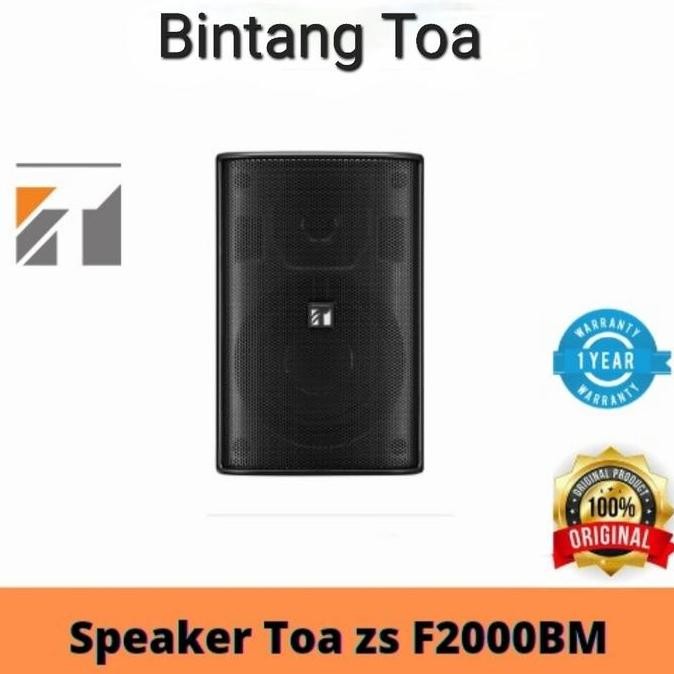 Toa Speaker Zs F2000Bm/Wm F2000 Bm Kode 5505