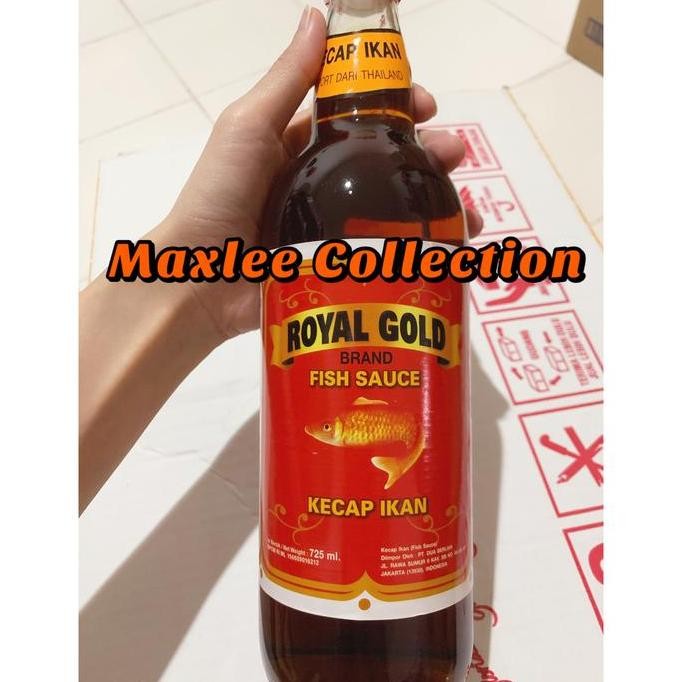 

Promo Royal Gold Fish Sauce 725ml - Kecap Ikan Thailand Non Bubble Pack