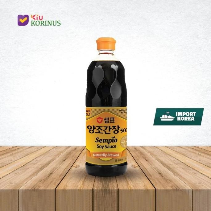 

Promo K-Sempio Kecap Asin Korea Naturally Brewed 860 ml - Kecap Asli Korea