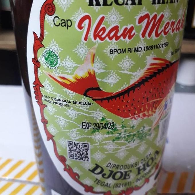 

Promo Kecap Ikan Cap Ikan Merah 600ml | Fish Sauce Asli Kaya Umami