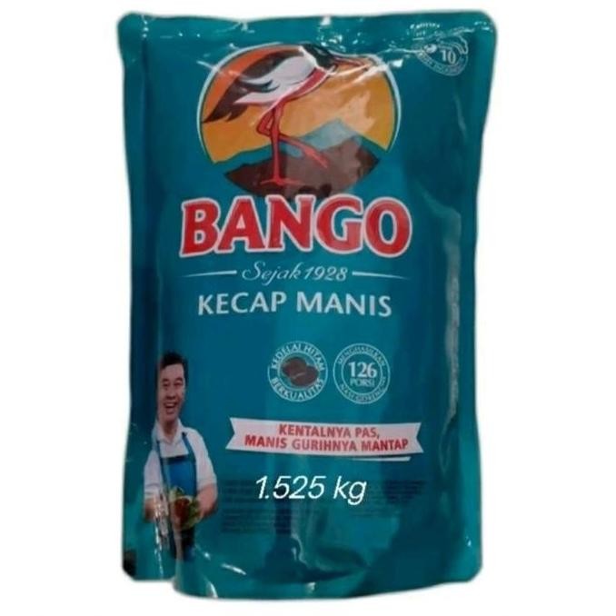 

Promo Bango Kecap Manis Refill 1.525 Kg | Pouch Kecap Manis Besar