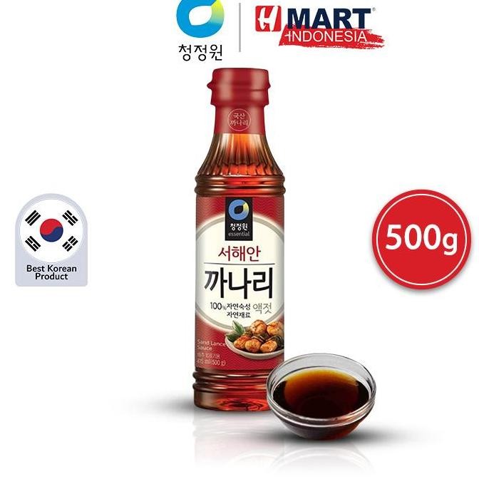 

Promo CHUNG JUNG ONE Kecap Ikan 500g | Canary Sauce Korea Botol