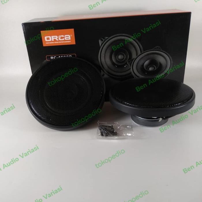 Speaker Mobil 4 inchi Universal ORCA RC 468SP ORCA RC-468SP RC 468 SP Berkualitas Terbaru