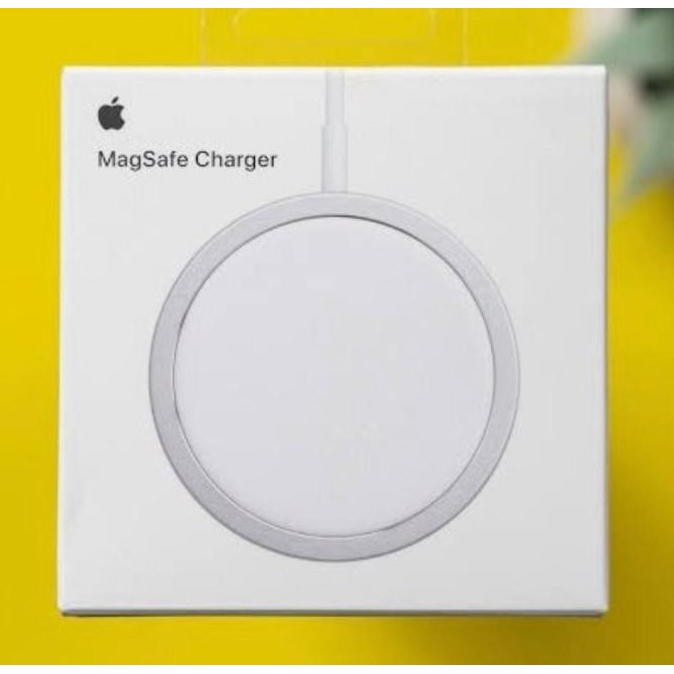 TERBARU APPLE MAGSAFE WIRELESS CHARGER IPHONE 11 12 PRO MAX 20W WATT MAGNETIC TERMURAH