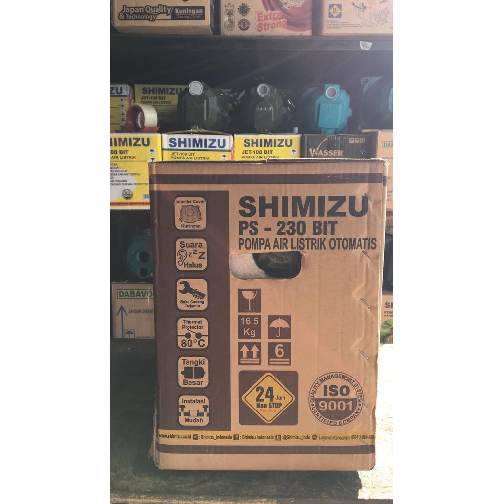 AS Mesin Pompa Air Shimizu PS 230 BIT