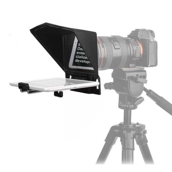 Desview T2 Broadcast Teleprompter For Camera Interview Desview T2 Garansi Resmi