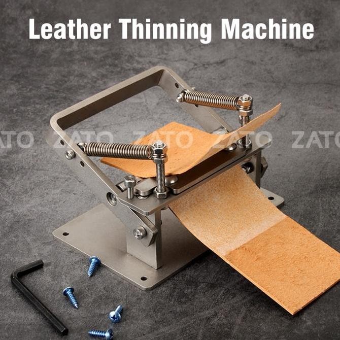 

Terbaru! Zato Leather Thinning Scraper Machine - Mesin Penipis Kulit - Skiving