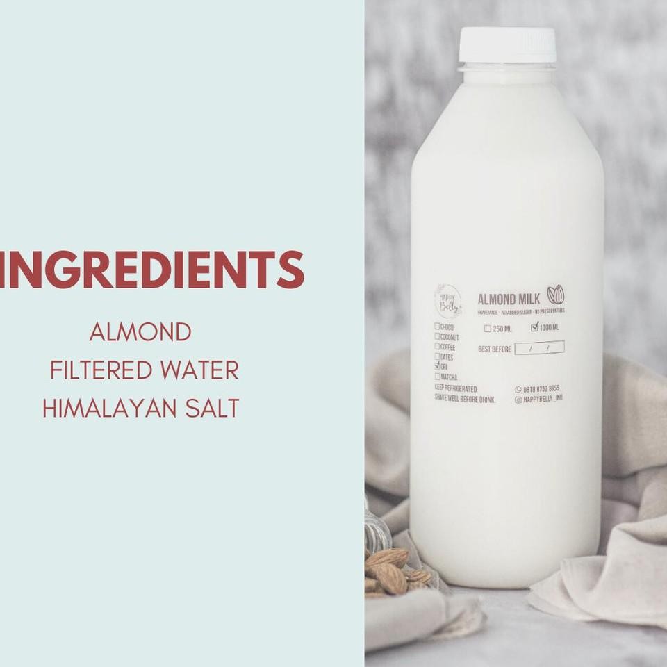 

Susu Almond Almond Milk Rasa Tanpa Gula Uk 1 Liter