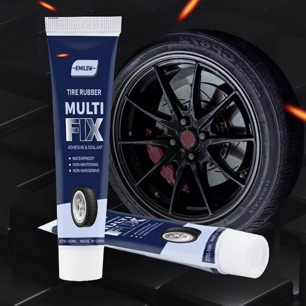 Tusukan Ban Lem Perekat yang Efektif Lem Perbaikan Ban Perbaikan Perbaikan Lem Perekat Dengan Pereka