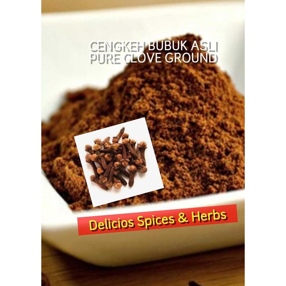 

Diskon! Cengkeh Bubuk Murni Premium 250Gr / Pure Clove Ground Rempah Dapur Asli