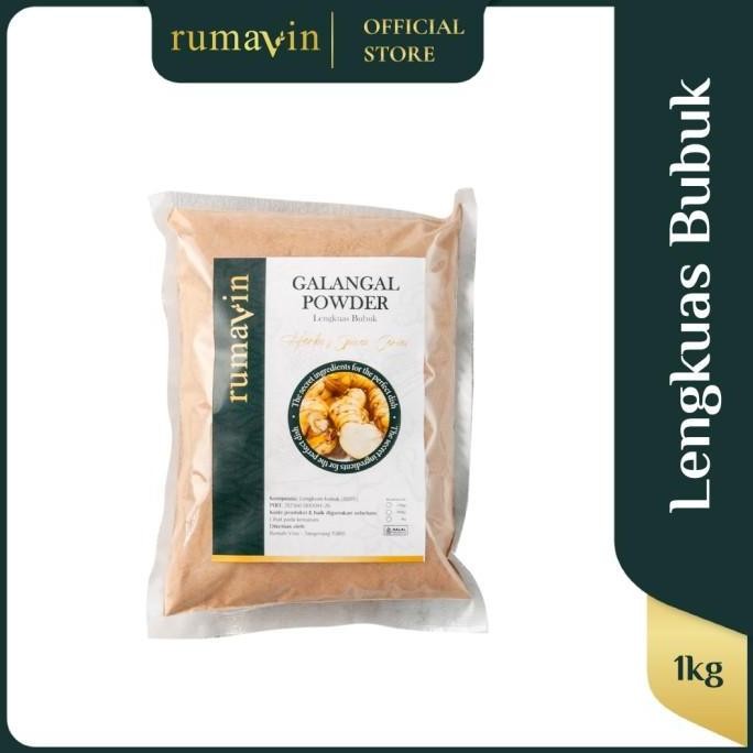 

Diskon! Rumavin Galangal Powder Lengkuas Bubuk Premium - Rempah Herbal Murni